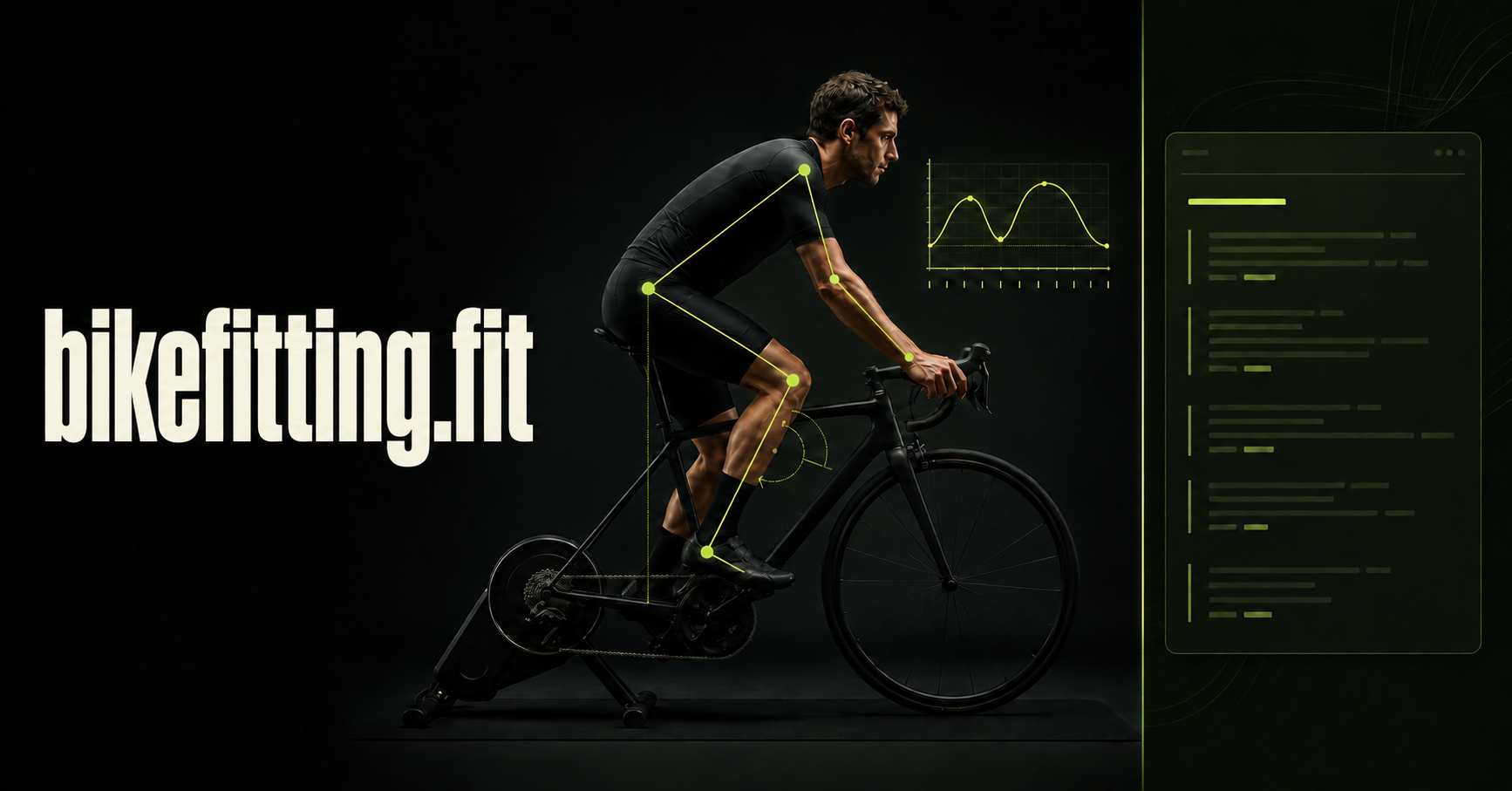 bikefitting.fit Social-Motiv mit Fahrradfahrer